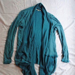 O'Neill 365 Womens Drape Sweater Cardigan Teal
